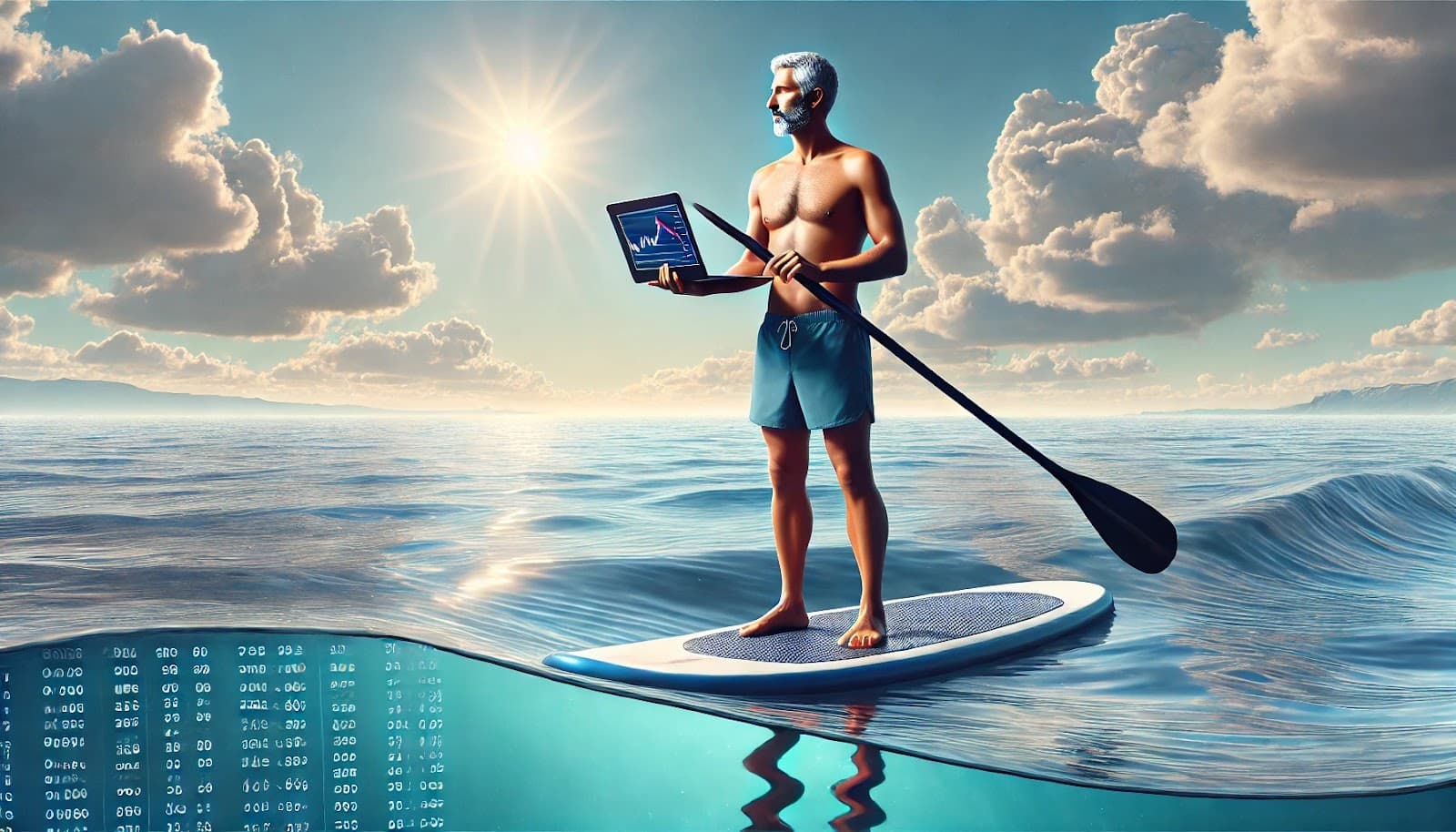 Learn Patience from Paddleboarding to Succeed in Online Trading